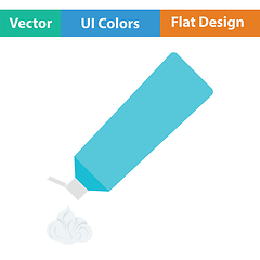 Image showing Toothpaste tube icon