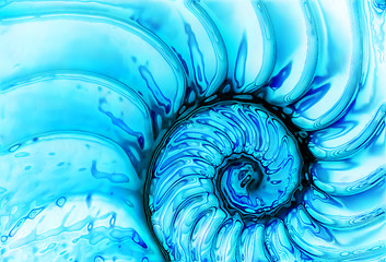 Image showing spiral background