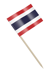 Image showing Thailand flag toothpick