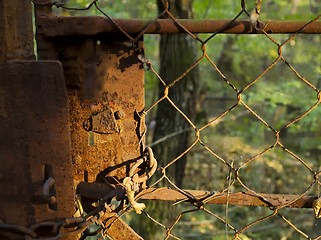 Image showing Rusty Door