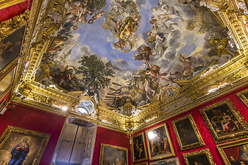 Image showing interiors of Palazzo Pitti, Florence, Italy