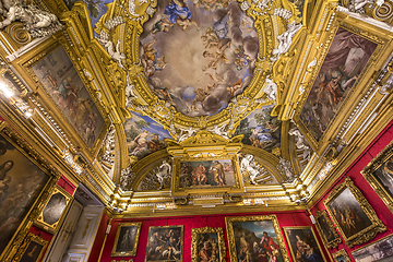 Image showing interiors of Palazzo Pitti, Florence, Italy