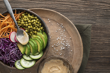 Image showing Vegetable bowl