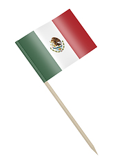 Image showing Mexico flag toothpick