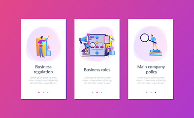Image showing Business rule app interface template.