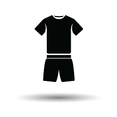 Image showing Fitness uniform  icon