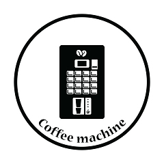 Image showing Coffee selling machine icon