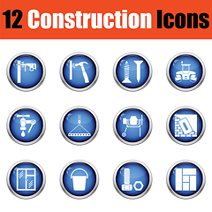 Image showing Construction icon set. 