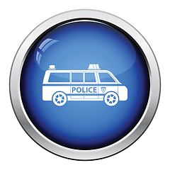 Image showing Police van icon