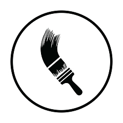 Image showing Paint brush icon