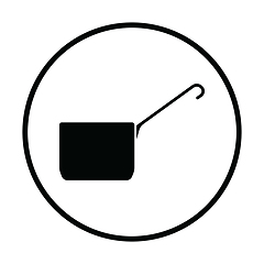 Image showing Kitchen pan icon