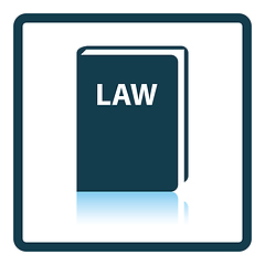 Image showing Law book icon