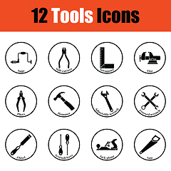 Image showing Tools icon set