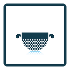 Image showing Kitchen colander icon