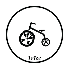 Image showing Baby trike icon