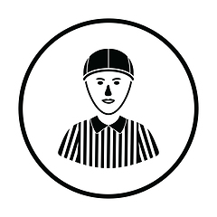 Image showing American football referee icon