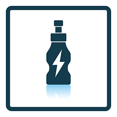 Image showing Icon of Energy drinks bottle