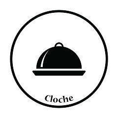 Image showing Restaurant  cloche icon