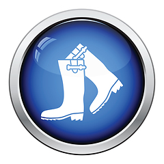 Image showing Hunter\'s rubber boots icon