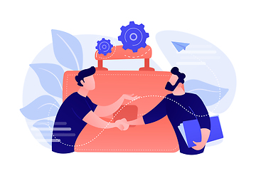 Image showing Partnership concept vector illustration.