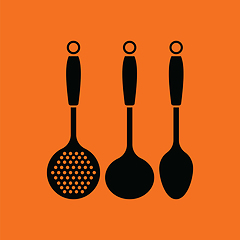 Image showing Ladle set icon