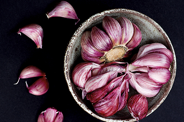 Image showing Fresh Red Garlic