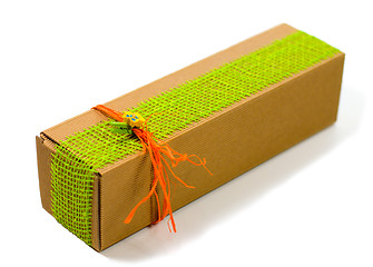 Image showing cardboard gift box