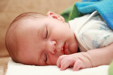 Image showing Sleeping baby