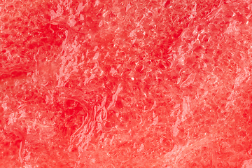 Image showing watermelon pulp macro