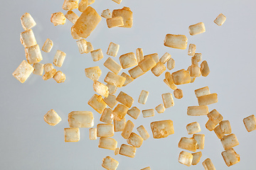 Image showing granulated brown sugar macro