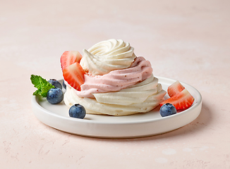 Image showing meringue dessert cake
