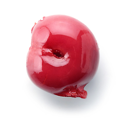 Image showing canned compote cherry