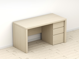 Image showing Empty desk in the office