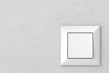 Image showing Light switch on the wall