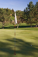 Image showing golf flag 03