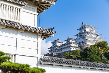 Image showing Japanese Himeji castle