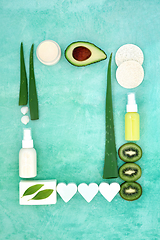 Image showing Natural Organic Skin Care Ingredients