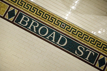 Image showing Broad street station