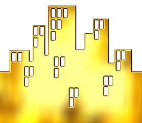 Image showing Golden City