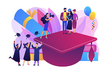 Image showing Graduation concept vector illustration