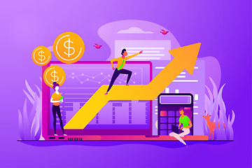 Image showing Demand planning concept vector illustration