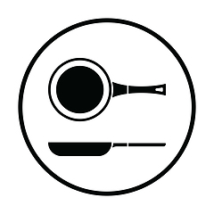 Image showing Kitchen pan icon