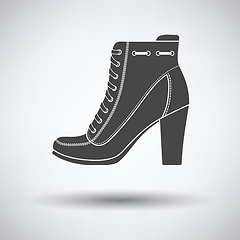 Image showing Ankle boot icon