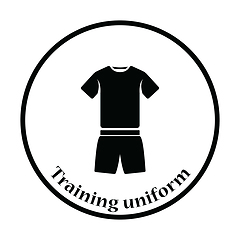 Image showing Icon of Fitness uniform 