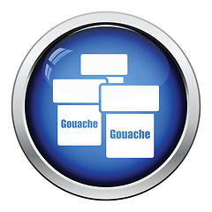 Image showing Gouache can icon