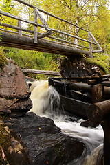 Image showing Wooden mill