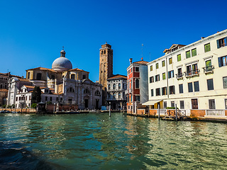 Image showing Canal Grande in Venice HDR