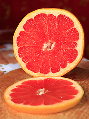 Image showing slice of grapefruit