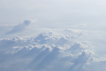 Image showing Cloudscape from above