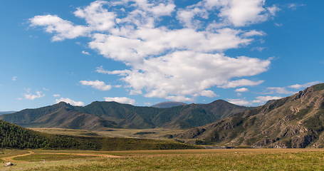 Image showing landscape Altai mountains. Siberia, Russia